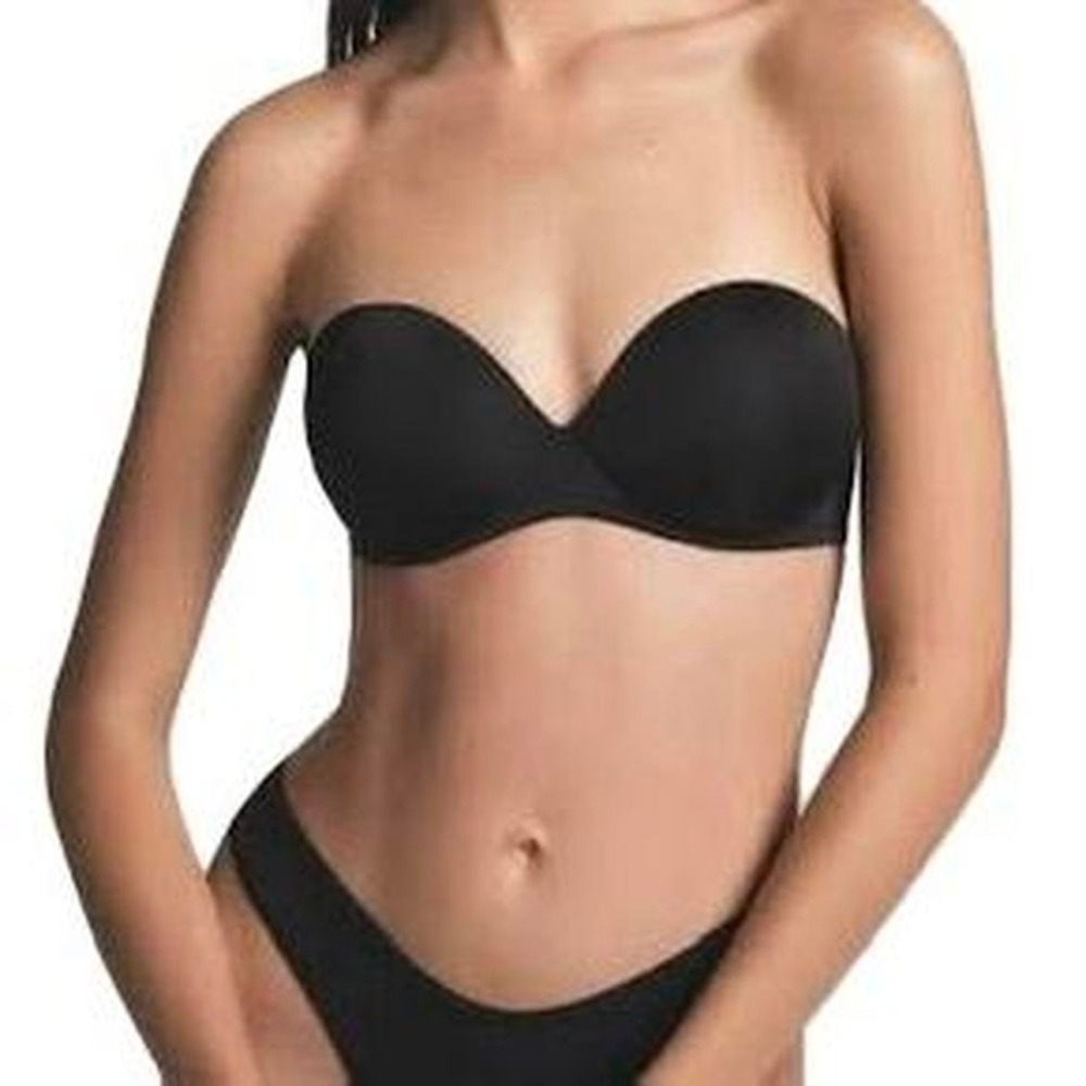Skims Ultimate Push Up Strapless Black Bra‎ - NWT - 40DD